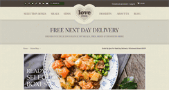 Desktop Screenshot of lovefoodreadymeals.com